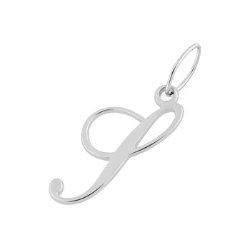 Pendentif initiale T - Or 18 Carats
