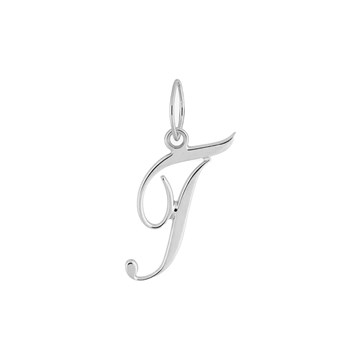 Pendentif initiale T - Or 18 Carats