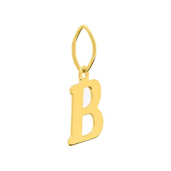 Pendentif initiale B - Or 18 Carats