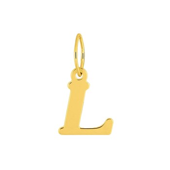 Pendentif initiale L - Or 18 Carats