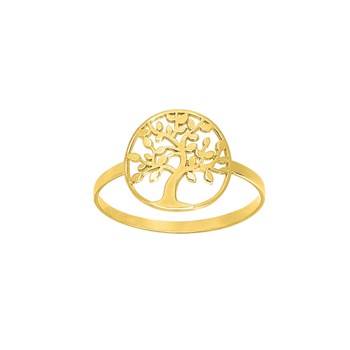 Bague Femme - Or 18 Carats - Arbre de vie