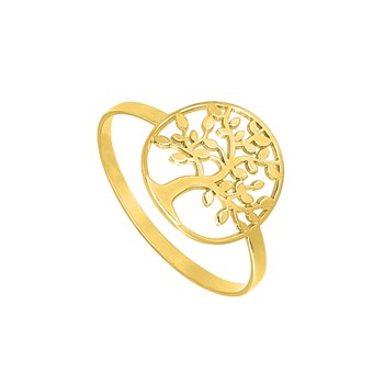Bague Femme - Or 18 Carats - Arbre de vie