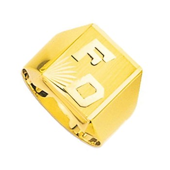 Chevalière homme - Or 18 Carats