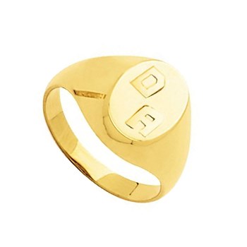 Chevalière homme - Or 18 Carats