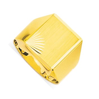 Chevalière Homme - Or 18 Carats