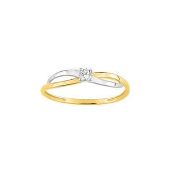 Bague Femme - Oxyde de zirconium - Or 18 Carats