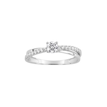 Bague Femme - Oxyde de zirconium - Or 18 Carats