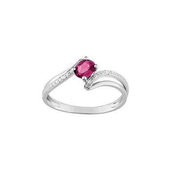 Bague femme - Rubis - Or 18 Carats