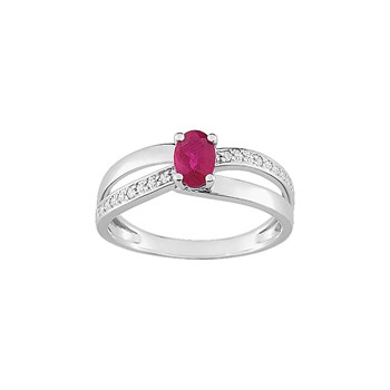 Bague femme - Rubis - Or 18 Carats