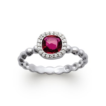Bague Femme - Argent 925 - Oxyde de zirconium