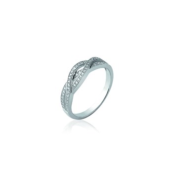 Bague Femme - Argent 925 - Oxyde de zirconium