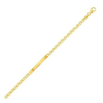 Gourmette homme - Or 18 Carats - Largeur 4 mm
