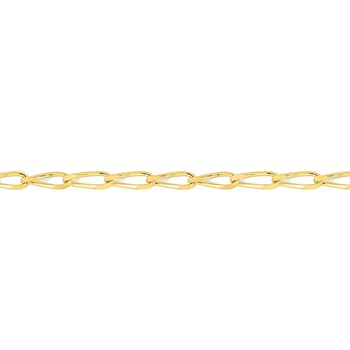 Bracelet Mixte 18 cm - Cheval - Or 18 Carats - Largeur 1.4 mm