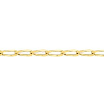 Bracelet Mixte 18 cm - Cheval - Or 18 Carats - Largeur 1.7 mm