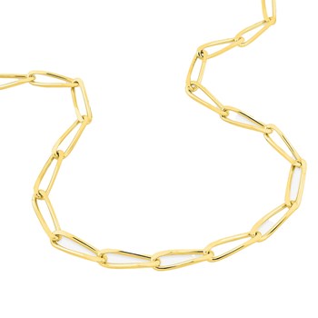 Bracelet Mixte 18 cm - Forçat carré - Or 18 Carats - Largeur 4 mm