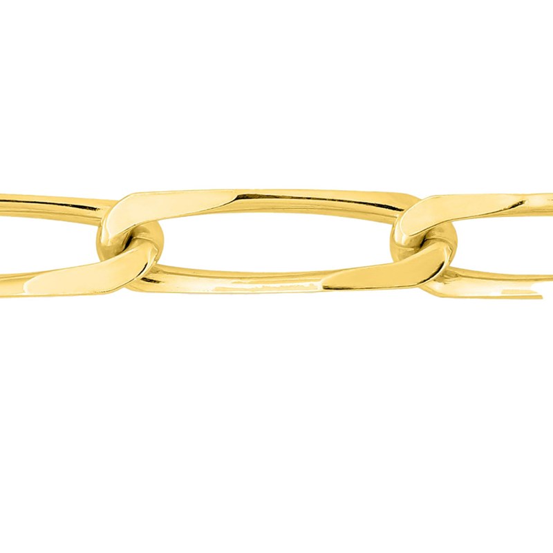 Bracelet Mixte 18 cm - Cheval - Or 18 Carats - Largeur 5 mm - vue 2