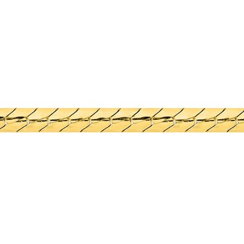 Bracelet Femme 18 cm - Maille Anglaise - Or 18 Carats - Largeur 3mm