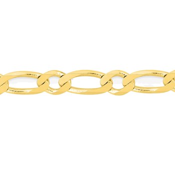 Bracelet Mixte 18 cm - Or 18 Carats - Largeur 4 mm