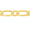Bracelet Mixte 18 cm - Cheval alterné - Or 18 Carats - Largeur 5 mm - vue V2