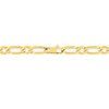 Bracelet Mixte 18 cm - Cheval alterné - Or 18 Carats - Largeur 5 mm - vue V4