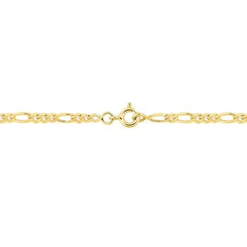Bracelet Mixte 18 cm - Or 18 Carats - Largeur 3 mm