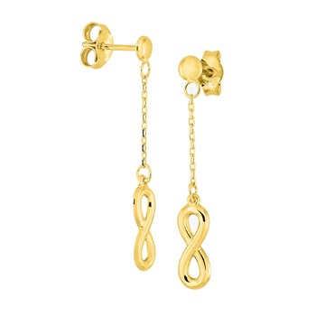 Boucles d'oreilles pendantes femme - Or 9 Carats