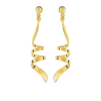 Boucles d'oreilles pendantes femme - Or 9 Carats
