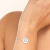 Bracelet Femme - Argent 925 - Oxyde de zirconium - Longueur : 18 cm - vue V4
