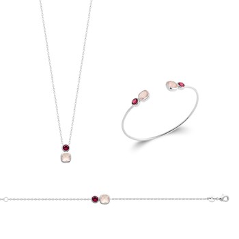 Bracelet Femme - Argent 925 - Longueur : 18 cm