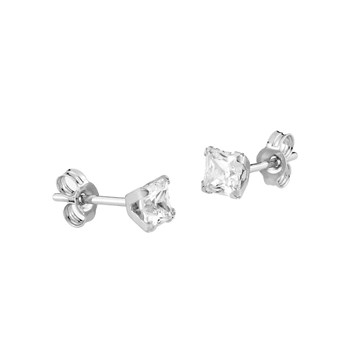 Boucles d'oreilles femme - Oxyde de zirconium - Or 18 Carats