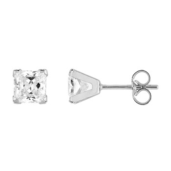 Boucles d'oreilles femme - Oxyde de zirconium - Or 18 Carats