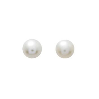 Boucles d'oreilles femme - perle - Or 18 Carats