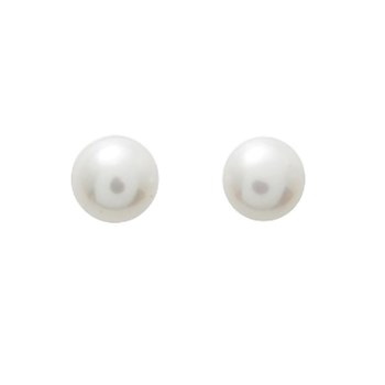 Boucles d'oreilles femme - perle - Or 18 Carats