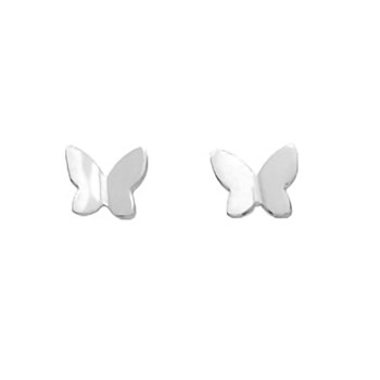 Boucles d'oreilles enfant - Or 18 Carats - Papillon