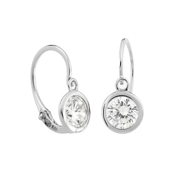 Boucles d'oreilles femme - Oxyde de zirconium - Or 18 Carats