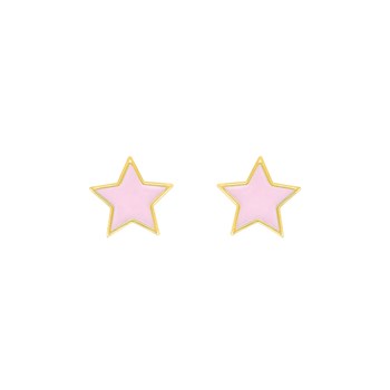 Boucles d'oreilles enfant - Or 18 Carats - Etoile
