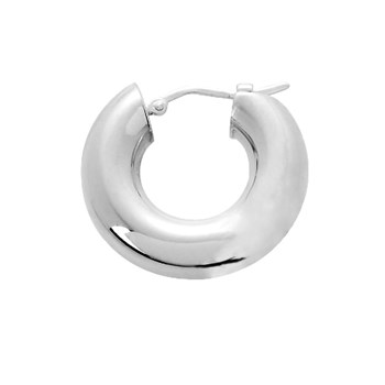 Créoles lisses Femme - Or 18 Carats - Diamètre 12mm