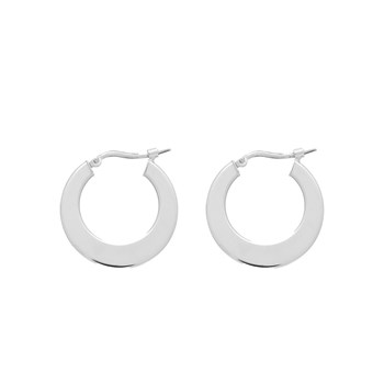 Créoles fantaisie Femme - Or 18 Carats - Diamètre 14mm