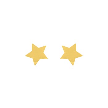 Boucles d'oreilles Enfant - Or 18 Carats - Etoile