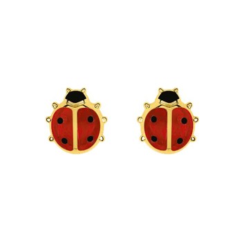 Boucles d'oreilles femme - Or 18 Carats - Coccinelle
