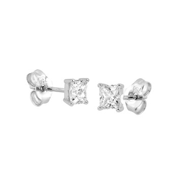 Boucles d'oreilles femme - Oxyde de zirconium - Or 18 Carats
