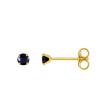 Boucles d'oreilles femme - Saphir - Or 18 Carats