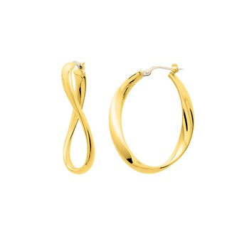 Créoles fantaisie Femme - Or 18 Carats