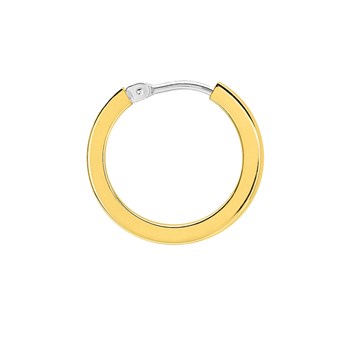 Créoles fantaisie Femme - Or 18 Carats - Diamètre 13mm