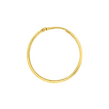 Créoles lisses Femme - Or 18 Carats - Diamètre 20mm