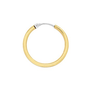 Créoles lisses Femme - Or 18 Carats - Diamètre 20mm