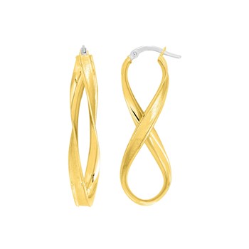 Créoles fantaisie Femme - Or 18 Carats