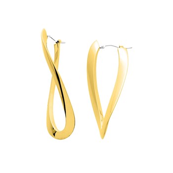 Créoles fantaisie Femme - Or 18 Carats