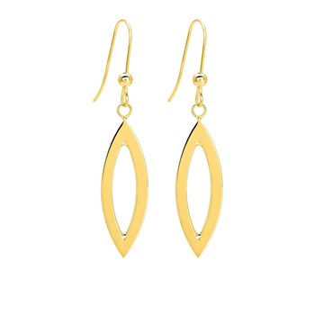 Boucles d'oreilles pendantes Femme - Or 18 Carats