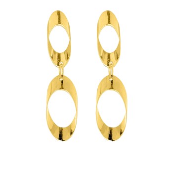 Boucles d'oreilles Femme pendantes - Or 18 Carats